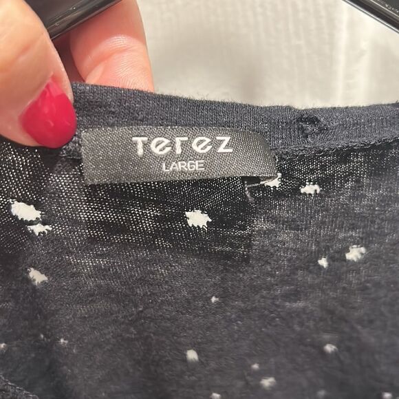 Terez Black Tank Top, Size Large - Picture 5 of 7